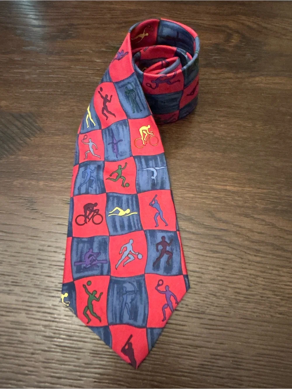 Vintage 1996 Atlanta Olympics John Henry Sports Necktie Olympic Games Collection